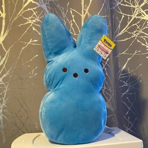 BNWT Peeps Blue Easter Bunny 15 inch Plush